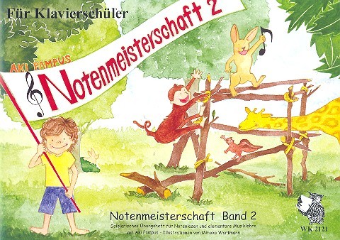 Notenmeisterschaft Band 2  für Klavier  