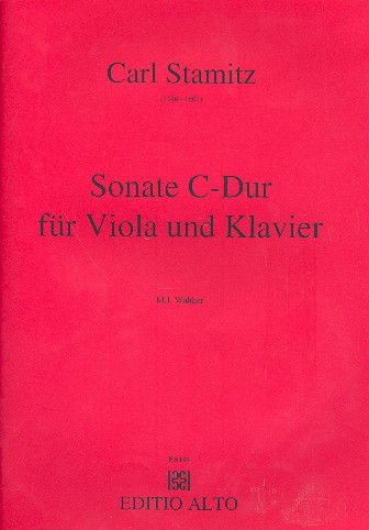 Sonate C-Dur für Viola und Klavier&nbsp;&nbsp;&nbsp;&nbsp;