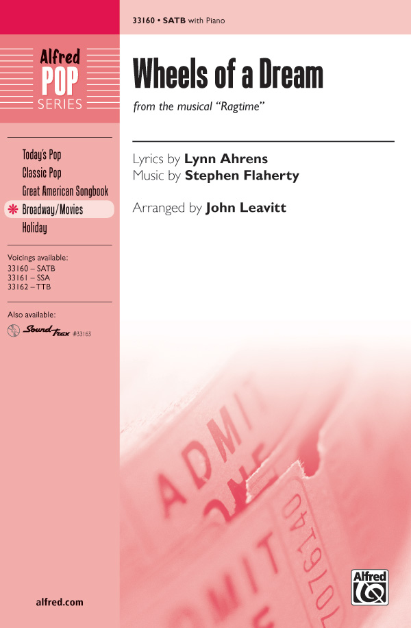 Wheels of a Dream for mixed chorus and&nbsp;&nbsp;piano&nbsp;&nbsp;score