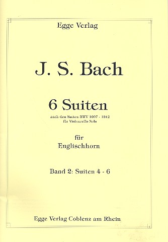 6 Suiten Band 2 (Nr.4-6)