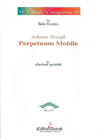 Perpetuum mobile for clarinet in Eb,