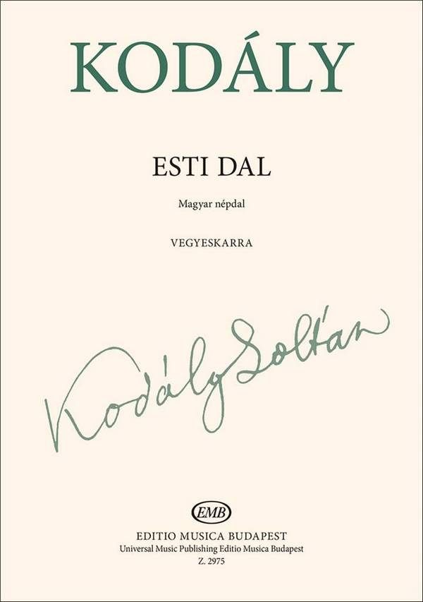 Esti dal für gem Chor a cappella&nbsp;&nbsp;Partitur&nbsp;&nbsp;