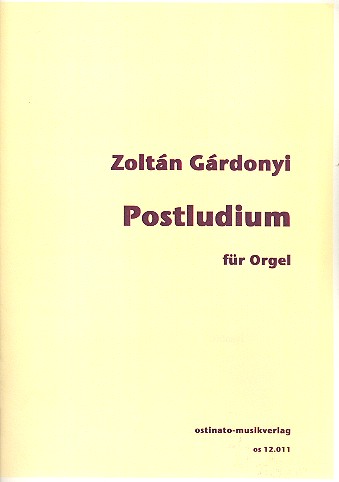 Postludium  für Orgel  