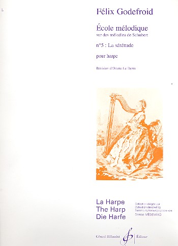 La sérénade sur une mélodie de Schubert&nbsp;&nbsp;op.201 pour harpe&nbsp;&nbsp;