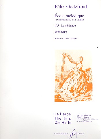 La sérénade sur une mélodie de Schubert  op.201 pour harpe  