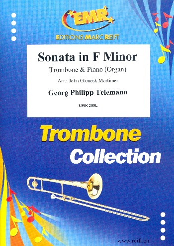 Sonate f-Moll für Posaune und Klavier&nbsp;&nbsp;(Orgel)&nbsp;&nbsp;