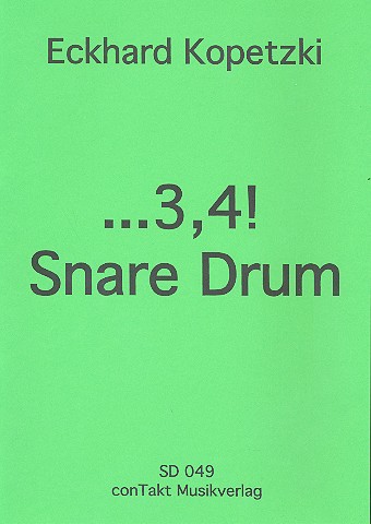 3, 4 ...Snare Drum  für Snare Drum  