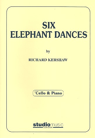 6 Elephant Dances   for cello and piano  