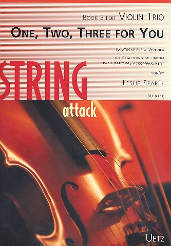 One two three for You Band 3  für 3 Violinen  Spielpartitur