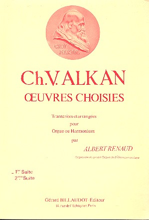 Oeuvres choisies vol.1  pour orgue (harmonium)  