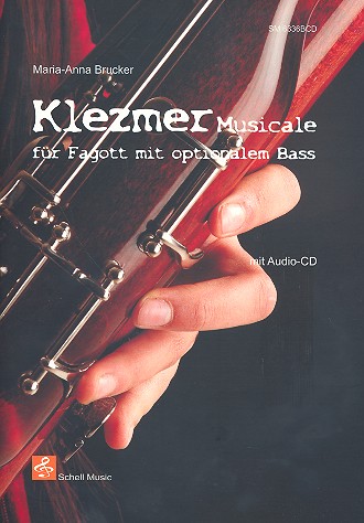 Klezmer musicale (+CD)   für Fagott (Bassinstrument ad lib)  2 Spielpartituren