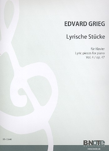 Lyrische Sücke op.47 Band 4 für Klavier&nbsp;&nbsp;Reprint&nbsp;&nbsp;