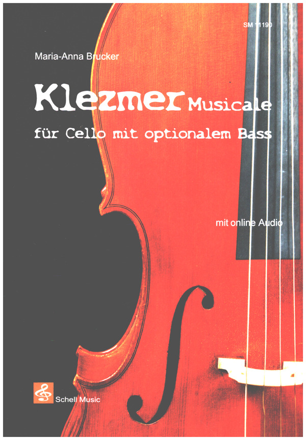 Klezmer musicale (+Online Audio)  für Violoncello (Bassinstrument ad lib)  2 Spielpartituren
