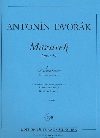 Mazurek op.49  für Violine und Klavier  