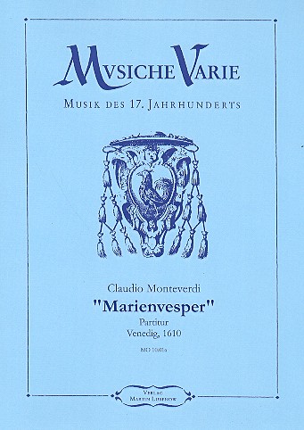 Marienvesper&nbsp;&nbsp;für Soli, gem Chor und Orchester&nbsp;&nbsp;Partitur