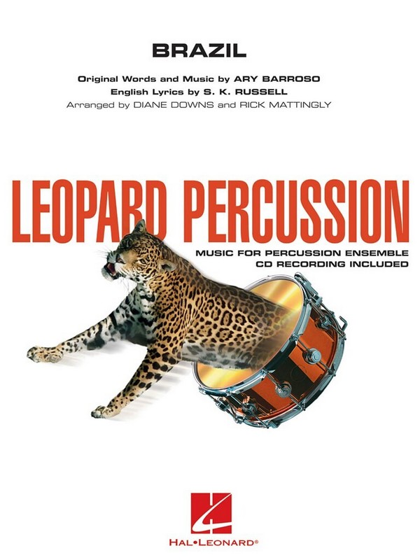 Brazil (+CD):&nbsp;&nbsp;for percussion ensemble&nbsp;&nbsp;score and parts