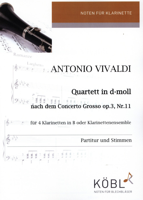 Quartett d-Moll nach dem Concerto grosso