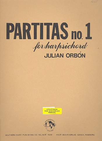 Partita no.1 for harpsichord    