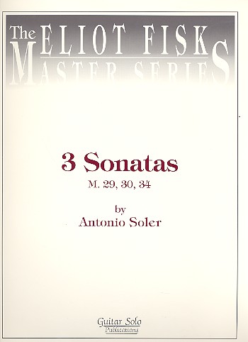 3 Sonatas  for guitar  