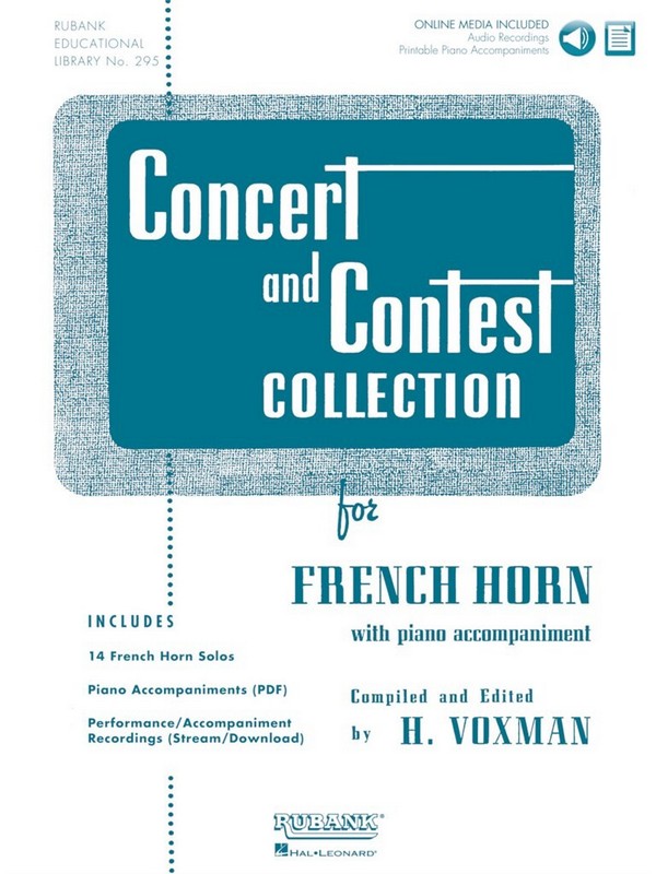 Concert and Contest Collection (+Online Audio)  for french horn  