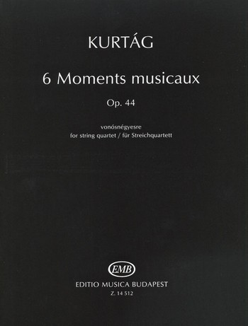 6 Moments musicaux op.44 für