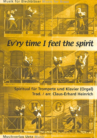 Ev'ry Time I feel the Spirit für Trompete&nbsp;&nbsp;und Klavier (Orgel)&nbsp;&nbsp;
