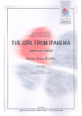 The Girl from Ipanema für  Akkordeonorchester  Partitur