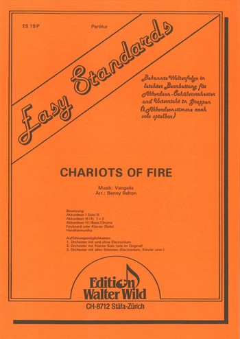 Chariots of Fire: für Akkordeonorchester  Partitur  