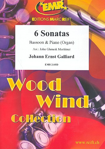 6 Sonaten für Fagott und Klavier (Orgel)    