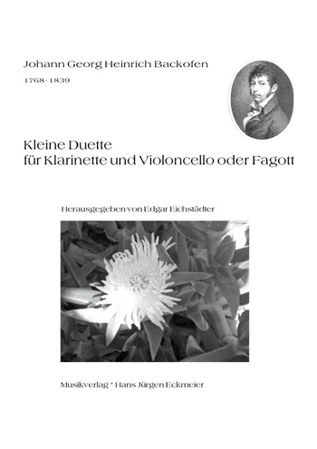 Kleine Duette  für Klarinette und Violoncello (Fagott)  