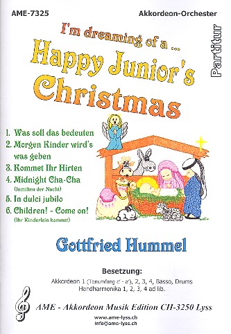 I'am dreaming of a Happy Juniors Christmas  für Akkordeonorchester  Partitur