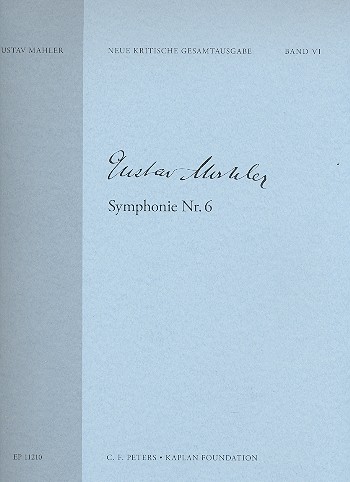 Sinfonie Nr.6&nbsp;&nbsp;in vier Sätzen für grosses Orchester&nbsp;&nbsp;Partitur