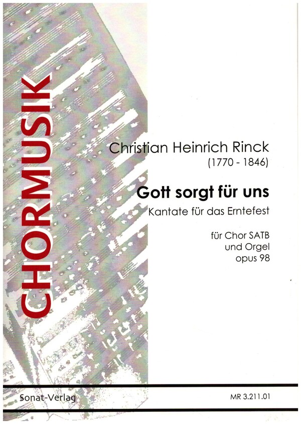 Gott sorgt für uns op.98  und Orgel  Partitur