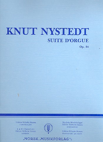 Suite d'orgue op.84    