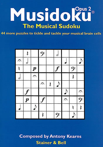 Musidoku op.2 - the musical Sudoku&nbsp;&nbsp;44 more Puzzles&nbsp;&nbsp;