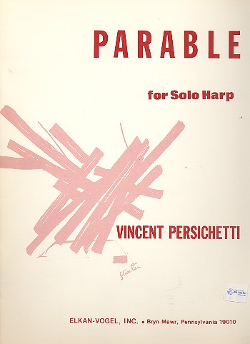 Parable no.7 op.119&nbsp;&nbsp;for harp&nbsp;&nbsp;