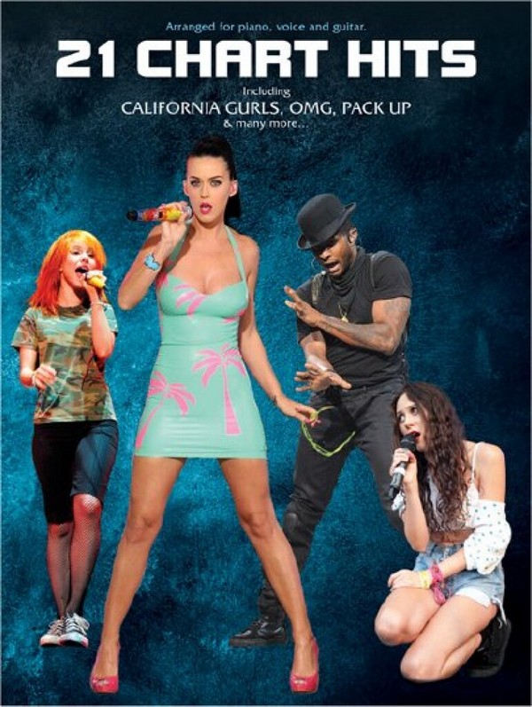 21 Chart Hits&nbsp;&nbsp;songbook piano/vocal/guitar&nbsp;&nbsp;