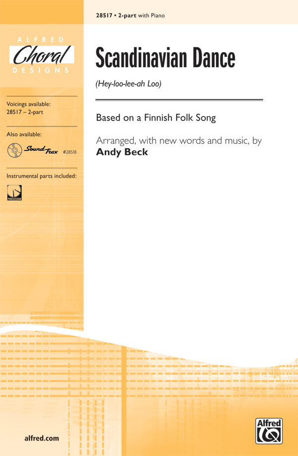 Scandinavian Dance . for 2-part chorus&nbsp;&nbsp;and piano&nbsp;&nbsp;score