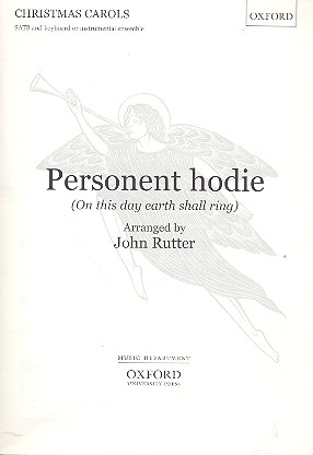 Personent hodie for mixed chorus&nbsp;&nbsp;and instruments&nbsp;&nbsp;vocal score