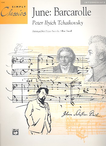 June - Barcarolle&nbsp;&nbsp;for piano&nbsp;&nbsp;