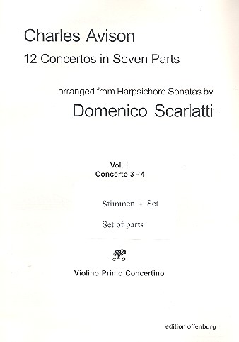 12 Concertos in 7 Parts vol.2 (nos.3-4)