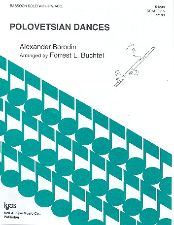 Polowetzer Tänze für Fagott und Klavier    