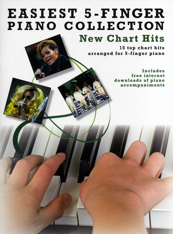 New Chart Hits: for  5-finger piano (with text)&nbsp;&nbsp;&nbsp;&nbsp;