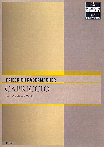 Capriccio für Trompete und Klavier    