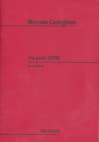 3 Pezzi  per piano  