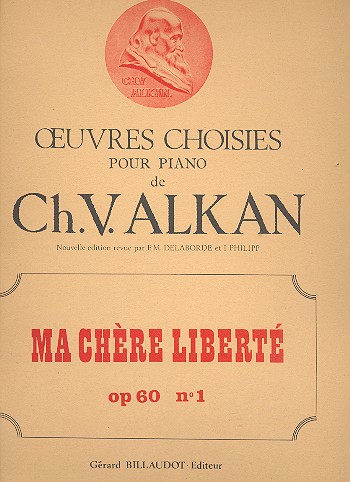 Ma chère liberté op.60,1   pour piano  