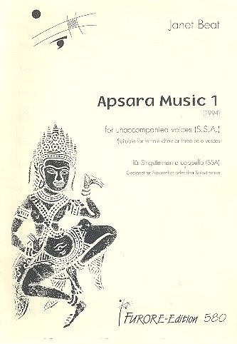 Apsara Music 1 für Frauenchor  (3 Stimmen SSA) a cappella  Partitur