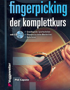 Fingerpicking - Der Komplettkurs (+CD):  für Gitarre/Tabulatur  