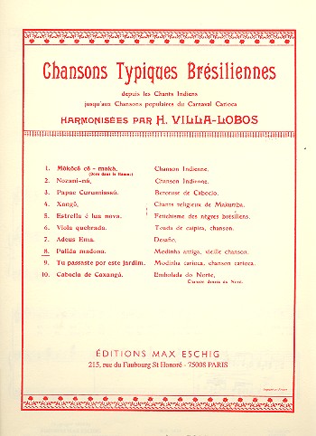 Palida Madona pour chant et piano    