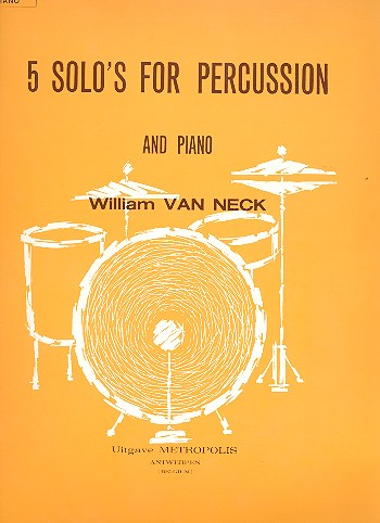 5 Solos for percussion and piano    
